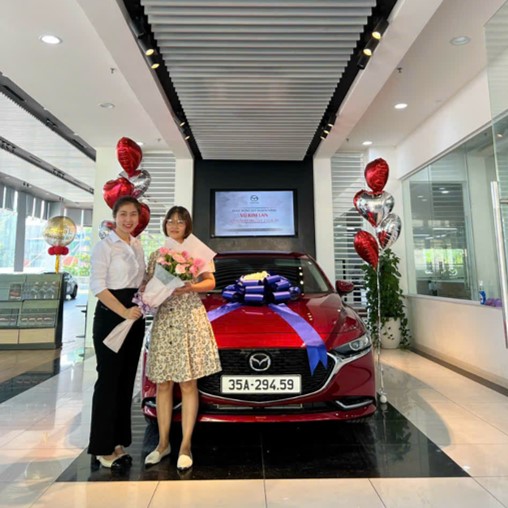 giao xe mazda ninh bình